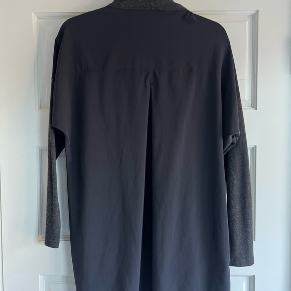 Black Open Front Cardigan - Picture 3 of 3